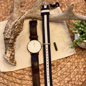 Daniel Wellington Classic Bristol Leather Watch